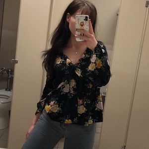 Floral Flowy Shirt